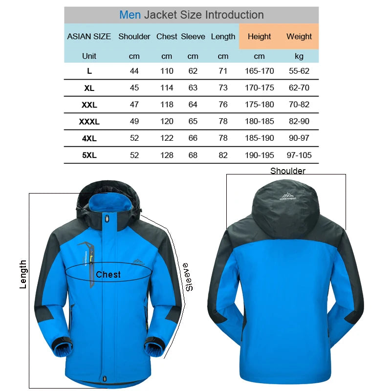 MEN HIKING JACKET-AUTUMAN OUTDOOR